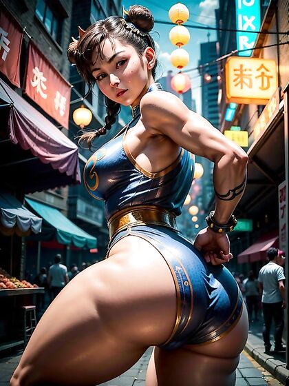 Classic Ox-Horn Buns and Blue Qipao:Erotic Adventures with a Seductive Twist