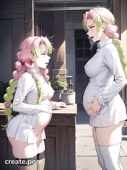 and Cumming Pregnant in Intense Hentai Scenes