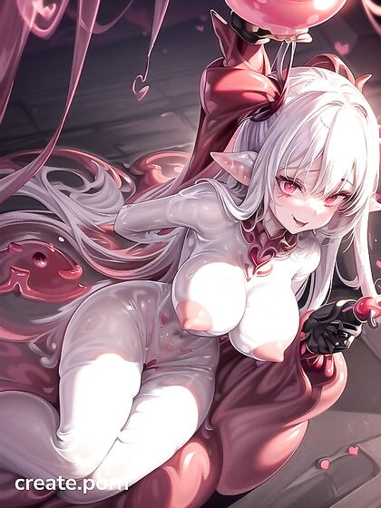 Jelly Slime Girl 18+s with Shining Gold Eyes in the Ultimate Aesthetic Hentai Experience