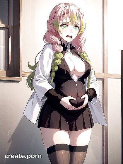PregnantCowGirl 18+ Rides to Ecstasy in Nude Hentai Action