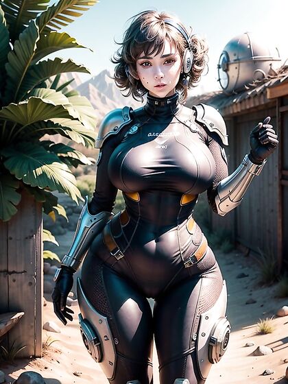High-Tech Armored Girl 18+ in Mind-Blowing Hentai Action