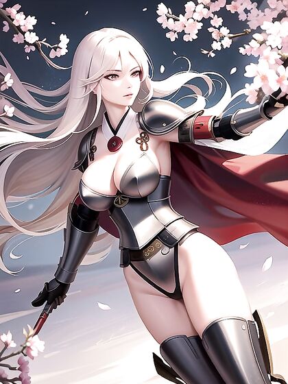 Samurai Waifu Wields Her Katana in High-Res HentaiErotica