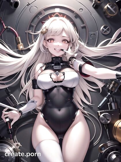 Glowing Mechanical Computer Sculpture in Unity K Wallpaper Hentai Pleasure