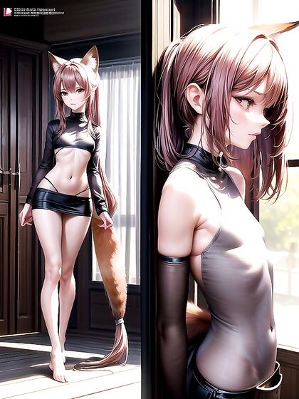 Mind-Blowing Hentai Orgasms with a Seductive Red Fox Tail