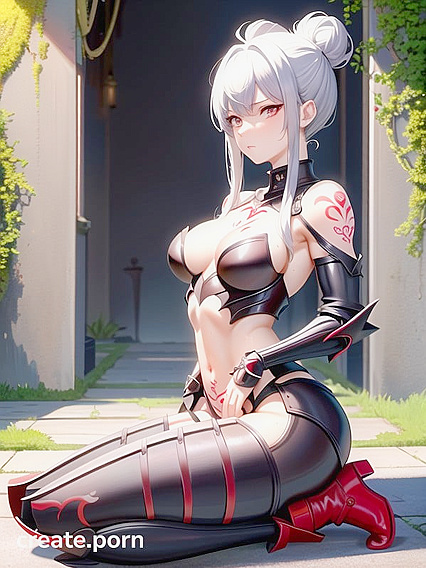 Armor-clad Seduction: Chest Armor hentai Scenes Heat Up the Action