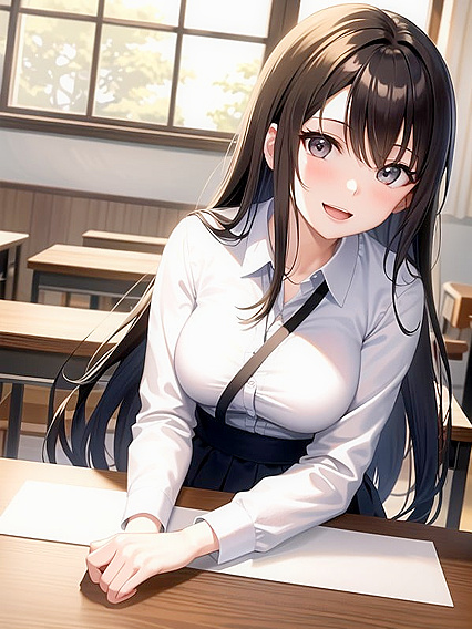 Happy Smile and Wide-Mouth Pleasure in Exciting Hentai Action