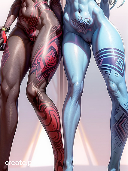 Smooth-Skinned Multi-Legged hentai Action Packed with Intense Pleasure