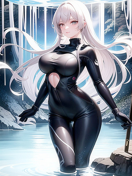 Sexy Spelunker with Headlamp Explores Bioluminescent Cave by Erotic Hentai Streams