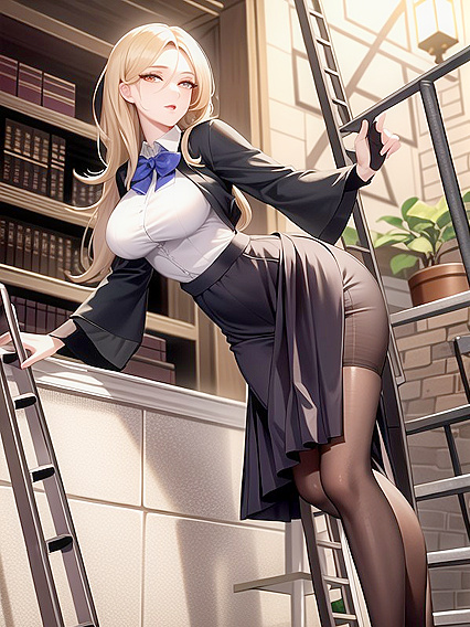 Exploring Forbidden Desires: Full Body HD hentai in a Dusty, Forgotten Library