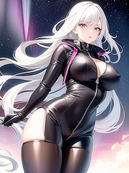 A Moment of Warmth: Unzipped Just Enough to Tantalize in Steamy Hentai'action