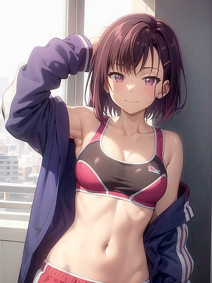 Hand-on-Head Action in Intense Hentai Scenes