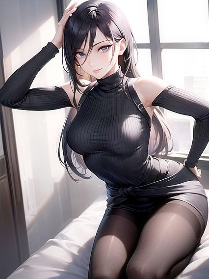 Hand-On-Head Intimacy in Erotic Hentai Scenes