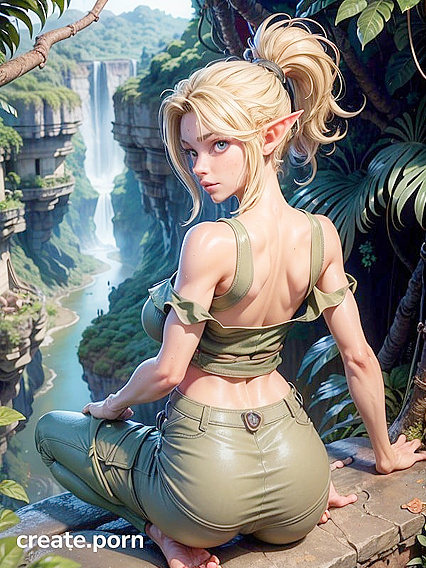 Amazed by Anaconda Statues in the Abandoned City: A Captivating Hentai Experience