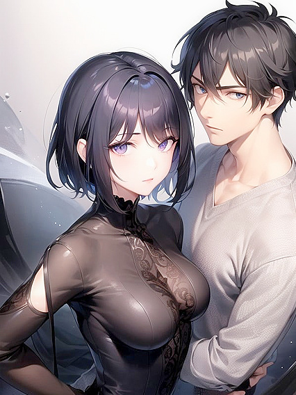 Guy Dressed in Outfit with Scarf and Dress for Steamy Hentai Action