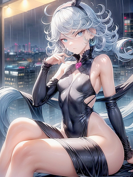 Skinny Goth Babe Gets Seductive in Steamy HentaiPorn Action