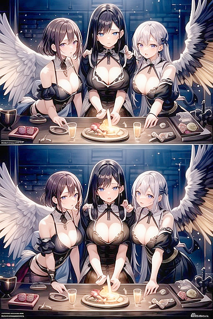 Demona with Perfect Horns and Sultry Red Skin in steamy Hentai Action