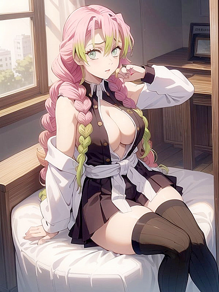 Sultry Seduction: Wearing a Sleeveless Cotton Undershirt in Steamy Hentai Scenes