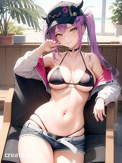 Sizzling Bikini Action in Exciting Hentai Pornography