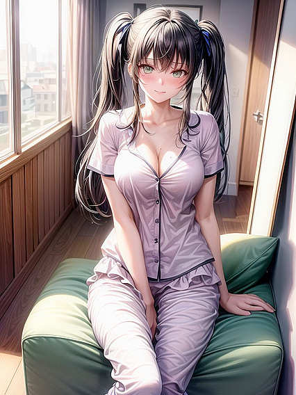 Ultra-Detailed Bare Feet Fetish as She Sits Down for Seductive Hentai Pleasure