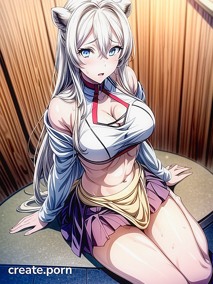 Raining Hentai: voluptuous cleavage and intense pleasure in every drop