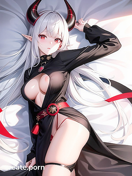 Pointy Elf Ears Take Center Stage in Intense Oni Demon Hentai Action