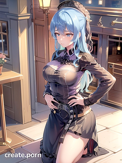 in Lingerie and Armor: Intense Hentai Pleasure