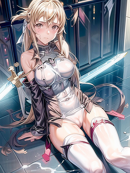 Crossed Legs and Tiny 18+ Ass in Creamy Hentai Delights