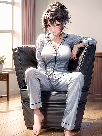 Bare-Footed Pale Beauty in Ultra-Detailed Hentai Ecstasy