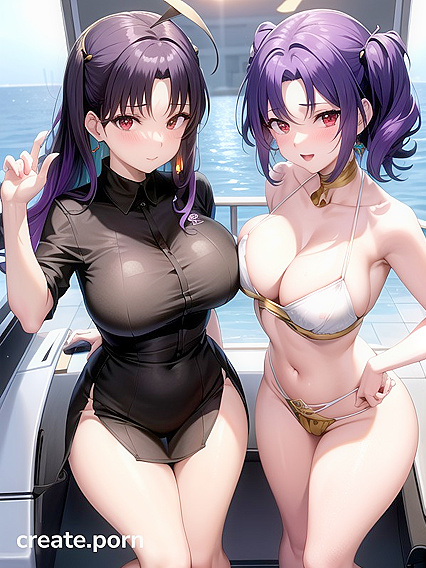 Arms Crossed at Noon: A Multi-Ass Hentai Fantasy
