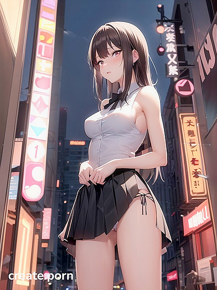 Embarrassed Fit Girl 18+ Shows Off Her Assets in Hentai Action