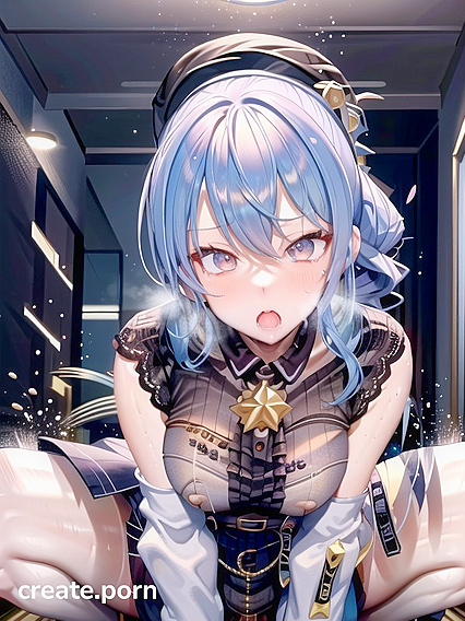 Ahegao Bliss: Grabbing Boobs in Wild CowGirl 18+ hentai Action