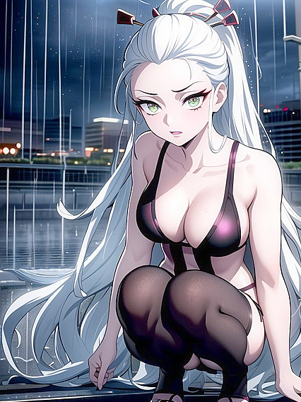 Hyper-Realistic Cityscape Glows with Every Step in a Mesmerizing Hentai Dance of Lights