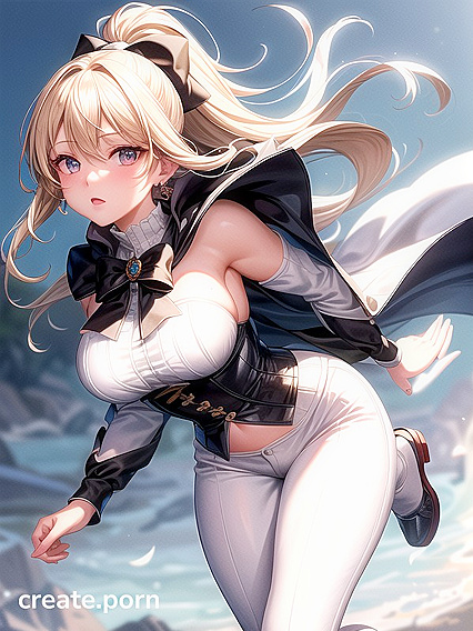 Grabbing Boobs Under the Cape: A Steamy Bow hentai Experience