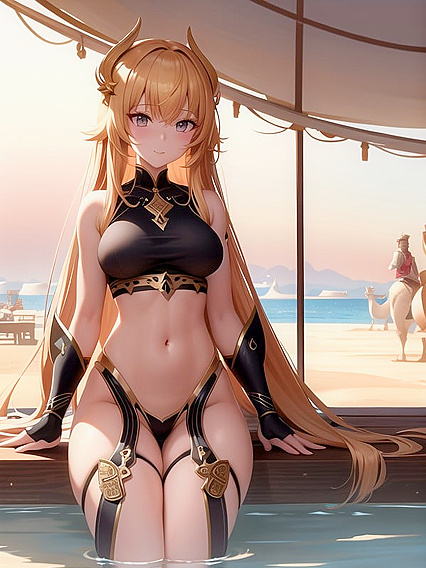 Distant Lute Echoes Amidst Sandstorm for Erotic Panoramic hentai Pleasure