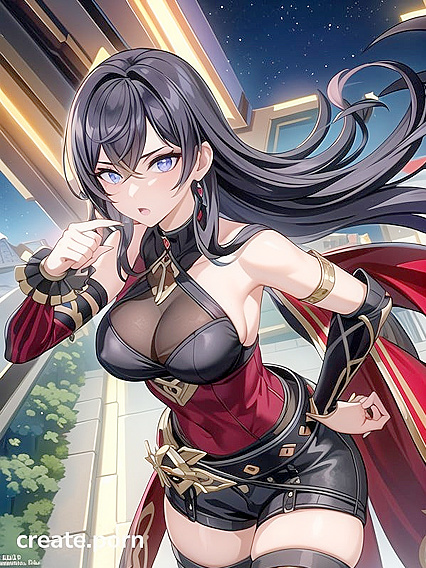 Dehya from Genshin Impact Gets Satisfied with Thick Lines in Steamy Hentai Action
