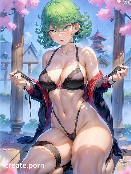 Sakura Garden Tempts with Underboob in horny Hentai Action