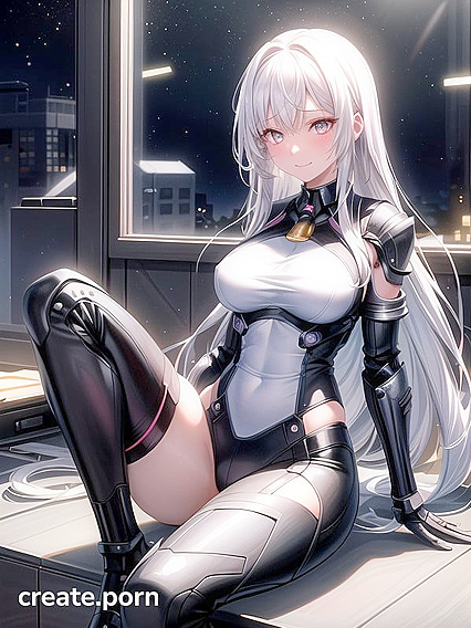 Glowing-Eyed Beauty Spreads Her Legs in Seductive Hentai Scene