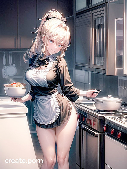 Ponytailed Cutie Enjoys Intimate Night Pleasure in Hentai Fantasy