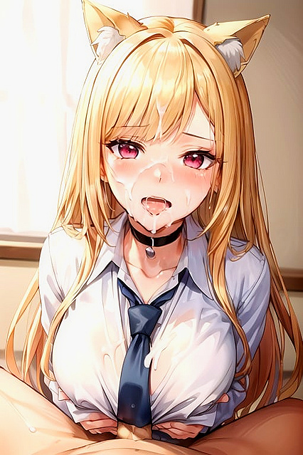 Furry Wolf With Sunglasses Teases Tongue in Seductive Hentai Close-Up