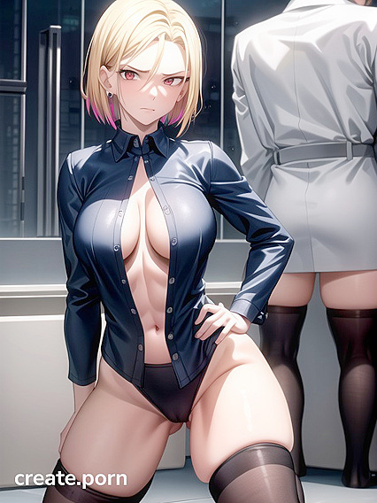Shocked Pale-Skinned Beauty in slick Seductive Hentai Scenes