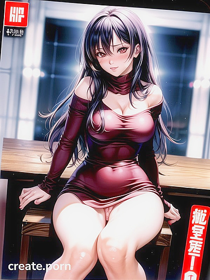 Mischievous Smile and Blush: Seductive Cleavage in Hentai AI Pleasure