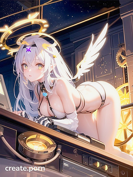 K with Medium Breasts Bound by Cables for Intense Hentai Pleasure