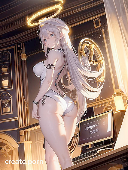 Fit Girl 18+ with Medium Breasts in SFW Hentai Action