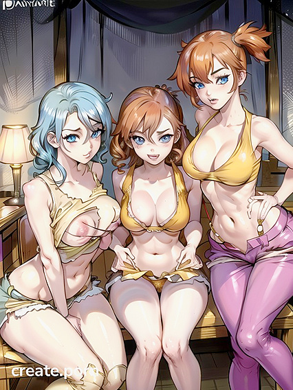 Sunny’s Blue-Eyed Waist Shots in Seductive Hentai Action