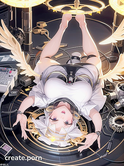 Detailed Eyes and Smooth Skin in Church-Themed Hentai Pleasure