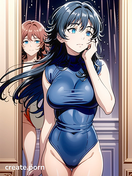 Jean Shorts and Straight Hair in Mesmerizing Nighttime Hentai Adventures