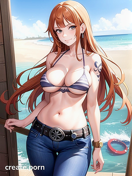 Nami's Pregnant Fantasy Unleashed in Steamy Hentai Action