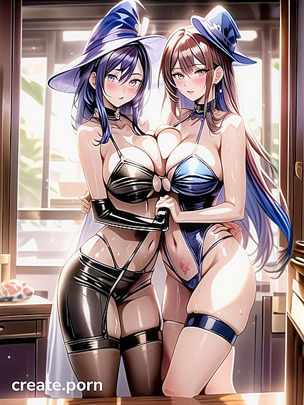 Warm Anime Harem with Plentiful Natural Breasts for Ultimate Hentai Pleasure