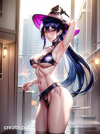 Caitlyn from League of Legends Flexes Her Pale Skin in Steamy Yoga Hentai Scenes