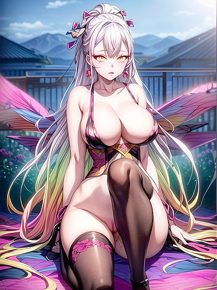 Violet Stones Explores Golden Pathways in Sensual Hentai Adventures